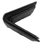 AC Milan 141801 Official Men's Black Leather Wallet 125 x 95 x 30 mm