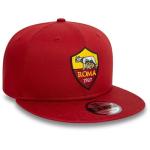 AS Roma - New Era 9FIFTY Club Crest Flat Peak Snapback Hat Dark red, Dark Red, One Size