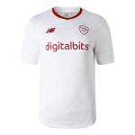 New Balance Men's AS Roma Short Sleeve Jersey 22, Away, Small
