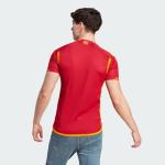 adidas Men's Soccer Roma 23/24 Home Jersey - Minimalist Design, AEROREADY Moisture-Wicking, Recycled Materials (as1, Alpha, l, Regular, Regular) Red