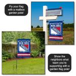 WinCraft New York Rangers Double Sided Garden Flag