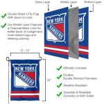WinCraft New York Rangers Double Sided Garden Flag