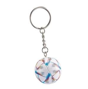 KCKEYS Soccer ball keychain,Backpack charm Pendant keychains, Multicolor Football Key Chains for Man‘s,Sports World Cup soccer key chain, Ball Fan Key Ring, Mini Football Design