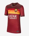 Nike 2020-2021 AS Roma Home Football Soccer T-Shirt Jersey (Kids)