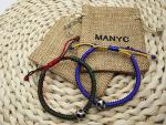 MANYC Soccer Bracelets for Men Women and Kids - Stylish Accessories for Soccer Fans Team Spirit Gifts For boys Girls 8-12 and Game Decor… (Redgreen and Blueyellow 2PCS)