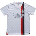 BIRDBOX Youth Sportswear Milan Christian Pulisic 11 Kids Away White Soccer Jersey/Shorts Bag Keychain Football Socks Set (White, 28)