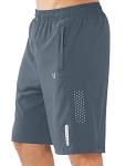 NORTHYARD Men's Athletic Running Shorts Quick Dry Workout Shorts 7"/ 5"/ 9" Lightweight Sports Gym Basketball Shorts Hiking Exercise COOLGREY-9inch 2XL