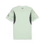 PUMA Mens Ac Milan Goalkeeper Crew Neck Short Sleeve Jersey Casual - Green - Size L