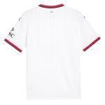PUMA Mens Ac Milan Away Collared Short Sleeve Jersey Casual - White - Size M