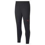 PUMA Men's A.c. Milan Training Pants, Black-Asphalt, M