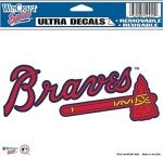 Wincraft MLB Atlanta Braves Multi-Use Colored Decal, 5" x 6"