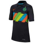 Nike 2021-2022 Inter Milan 3rd Football Soccer T-Shirt Jersey (Kids) Black