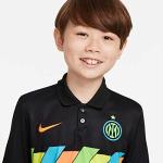 Nike 2021-2022 Inter Milan 3rd Football Soccer T-Shirt Jersey (Kids) Black