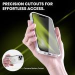 Head Case Designs Officially Licensed AC Milan Away 2024/25 Crest Kit Soft Gel Case Compatible with Apple iPhone 16