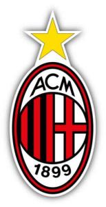 A.C. Milan FC Italy Soccer Football - Sticker Graphic - Auto, Wall, Laptop, Cell, Truck Sticker for Windows, Cars, Trucks
