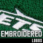 Franklin Sports New York Jets NFL Kids Wristbands - Youth NFL Team Logo Wristbands - Nylon Sweatbands for Kids - Great for Football Fan Costumes + Uniforms - Pair