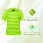 Vizari Men's Inter GK Short Sleeve Soccer Goalkeeping Jersey (AM, Yellow)