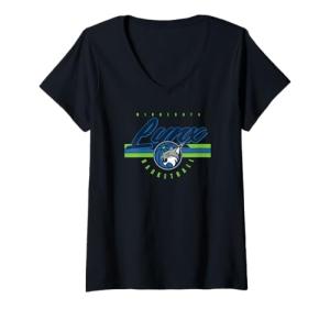 Womens WNBA Minnesota Lynx Off The Bench V-Neck T-Shirt