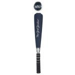 Franklin Sports New York Yankees Foam Bat & Ball Set - 21" Soft Jumbo Team Baseball Bat and Ball Team Logo - MLB Official Licensed Product, Blue
