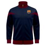 Icon Sports Officially Licensed FC Barcelona Soccer Track Jacket - Unisex Kids - FCB39TJ Navy YXL