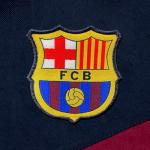 Icon Sports Officially Licensed FC Barcelona Soccer Track Jacket - Unisex Kids - FCB39TJ Navy YXL