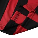 Milan Ronaldinho #80 Retro 09/10 Long Sleeve Soccer Jersey for Men Fan Version (US, Alpha, XX-Large, Regular, Regular, Retro)