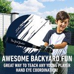 Franklin Sports New York Yankees Foam Bat & Ball Set - 21" Soft Jumbo Team Baseball Bat and Ball Team Logo - MLB Official Licensed Product, Blue