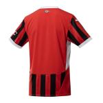 PUMA Mens Ac Milan Home Crew Neck Short Sleeve Jersey Casual - Red - Size XL