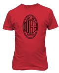 Soccer Star Player Jersey Style Milan #11 Pulisic Unisex T-Shirt (Red, 3X-Large)