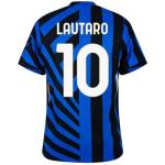 Lautaro Martinez #10 Inter 24/25 Home Soccer Jersey for Men Fan Version (US, Alpha, XX-Large, Regular, Regular, Home)