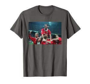 Roy Keane Manchester United Goal V Inter Milan Football T-Shirt
