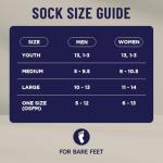 For Bare Feet NFL PHILADELPHIA EAGLES MVP Crew Sock Team Color Large