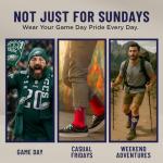 For Bare Feet NFL PHILADELPHIA EAGLES MVP Crew Sock Team Color Large