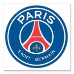 CafePress Paris Saint Germain Square Car Magnet 3 X 3 Square Car Magnet, Magnetic Bumper Display
