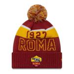New Era AS Roma Sport Pom Beanie Red