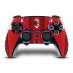 Head Case Designs Officially Licensed AC Milan Home 2023/24 Crest Kit Vinyl Sticker Gaming Skin Decal Cover Compatible With Sony PlayStation 5 PS5 DualSense Edge Controller
