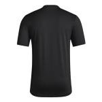 Adidas Mens Inter Miami CF Pre-Game Short Sleeve Soccer T-Shirt,Black/Club Inter De Futbol Miami,X-Large