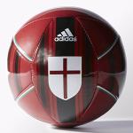 adidas Performance AC Milan Soccer Ball, Victory Red/Black/White, Size 5