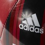 adidas Performance AC Milan Soccer Ball, Victory Red/Black/White, Size 5