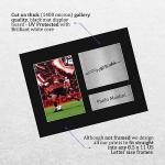 HWC Trading Paolo Maldini AC Milan Gifts Printed Signed Autograph Picture for Fans and Supporters - US Letter Size