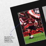 HWC Trading Paolo Maldini AC Milan Gifts Printed Signed Autograph Picture for Fans and Supporters - US Letter Size