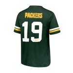 Men's Team Color V-Neck Mesh Stripe T-Shirt