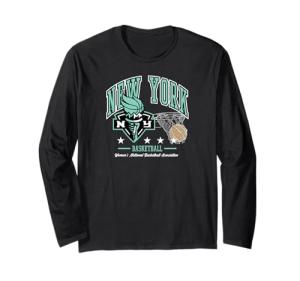 WNBA New York Liberty City Side Long Sleeve T-Shirt
