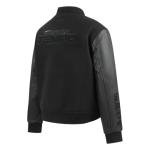Pro Standard Womens WNBA Toronto Tempo Classic Triple Black Varsity Jacket