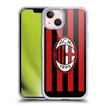 Head Case Designs Officially Licensed AC Milan Home Kit 2022/23 Gel Case [Military Grade Protection] Compatible with Apple iPhone 13 and Compatible with MagSafe