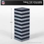 Wild Sports NFL Carolina Panthers Table Top Stackers 3" x 1" x .5", Team Color