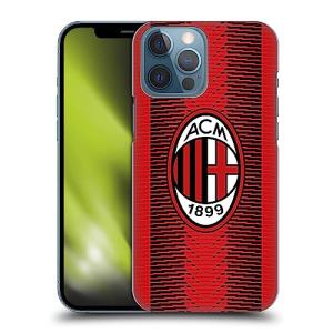 Head Case Designs Officially Licensed AC Milan Home 2023/24 Crest Kit Hard Back Case Compatible with Apple iPhone 13 Pro Max