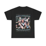 Vintage AFL T-shirt PORT ADELAIDE Power 90s Inspired t shirt Australian Rule