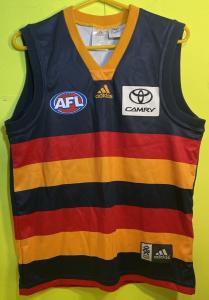 mens Adidas On Field AFL Adelaide Crows Aussie Football League Jersey Size S