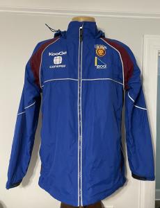 Brisbane Lions AFL On-Field KooGa jacket hooded Mens coat Size Small